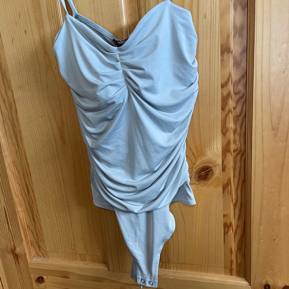 Express Ruched Tank Bodysuit - Picture 6 of 7